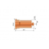 Kontaktní dýza Ø 1,2 mm 60-70 A pro hořák PT-100, SCP 120