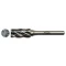 Válcová fréza z tvrdokovu s čelním ozubením 12 x 25 x 6 mm MOST PRO Alu Cut ZYA tvar B