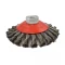 Copánkový splétaný kartáč ø 125 x 13 mm ocelový drát 0,50 mm M14 MOST