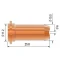 Dlouhá dýza Ø 0,9 mm 30-40 A pro hořák Parker SCP 40/60, PT-60, HS-60