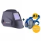 Set svářecí kukla MOST ARCHON black + Polomaska ​​GVS Elipse P3 RD SPR502 velikost M/L