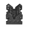 Rohový modul litinový pravý 200 x 200 x 170 mm Demmeler, D28-04005-000
