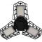 Garážová LED lampa 35,5 W, 3 800 lm, závit E27 BERG