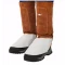 Kožené svářečské kamaše Lava Brown 44-7114 dlouhé 36 cm Weldas
