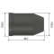 Hubice ø 29,5/30,5 x 46,2 mm 80-120 A pro hořák PT-100/SCP 120