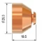 Drážkovací hubice ø 25,3 mm pro hořák PT-100, SCP 80/120