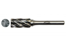 Válcová fréza z tvrdokovu s čelním ozubením 12 x 25 x 6 mm MOST PRO Alu Cut ZYA tvar B