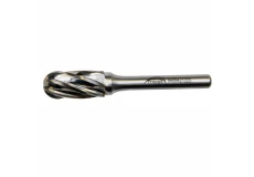Válcová zaoblená fréza z tvrdokovu 12 x 25 x 6 mm MOST PRO Alu Cut WRC tvar C