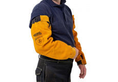 Svářečský rukávník kožený pravý GL137 RHINOweld
