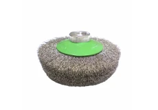 Kotoučový kartáč ø 100 x 10 mm vlnitý nerezový drát 0,30 mm M14 MOST