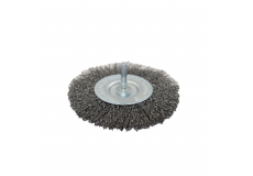 Kotoučový kartáč ø 100 x 12 mm s trnem 6 mm vlnitý ocelový drát 0,30 mm MOST