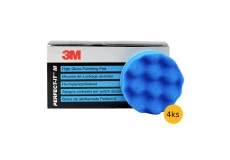 Leštící kotouč pěnový vlnitý 75 mm 3M Perfect-It Ultrafine modrý, 50457, 4 ks
