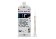 Lepidlo na plasty super rychlé černé 3M 04748 48,5 ml