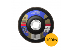 Lamelový kotouč 125 mm zrnitost 40 MOST PRO Zirconium typ 29 sada 100 ks
