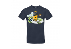 Tričko design Hliník se odstěhoval do Humpolce E190 navy XXL