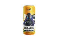 Radler Nealko tmavý citron 0,0% 500 ml