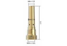 Držák špičky M8x1,25/M10x1,0-L/51,5 mm pro M22/M22M MOST