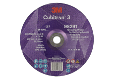 Brusný kotouč 230 x 7 x 22,23 mm zrnitost 36+ 3M CUBITRON 3 typ T27, 98291