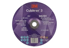 Brusný kotouč 230 x 7 x 22,23 mm zrnitost 36+ 3M CUBITRON 3 typ T27, 98291