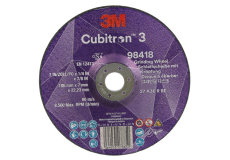 Brusný kotouč 180 x 7 x 22,23 mm zrnitost 36+ 3M CUBITRON 3 typ T27, 98418