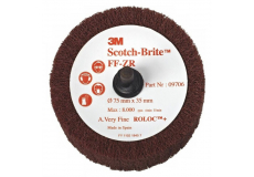 Lamelový kotouč na stopce 50,8 x 25 mm A VFN 3M Scotch-Brite Roloc+ FF-ZR