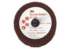 Lamelový kotouč na stopce 50,8 x 25 mm A VFN 3M Scotch-Brite Roloc+ FF-ZR
