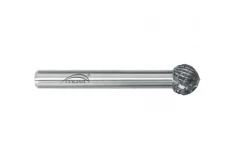 Kulovitá fréza z tvrdokovu 12 x 10 x 6 mm MOST STANDARD KUD tvar D