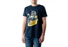Tričko dizajn Kosmonaut XXXL navy