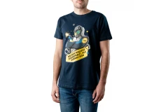 Tričko dizajn Kosmonaut XXXL navy