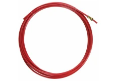 Teflonový bowden červený 4 m pro hliník/nerez ø 1,0–1,2 mm