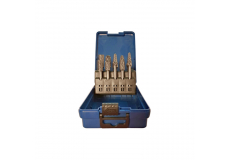 Set tvrdokovových fréz ø 10/12 x 6 mm: B, C, D, F, L STD MOST 10 ks