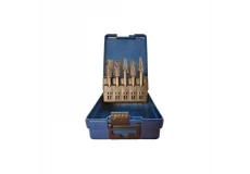 Set tvrdokovových fréz ø 10/12 x 6 mm: B, C, D, F, L STD MOST 10 ks