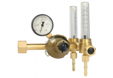 Redukční ventil ARGON/CO2 200 bar 2 x 30 l/min UNICONTROL GCE