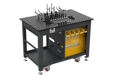Svařovací stůl 1200 x 750 x 910 Rhino Cart + upínací technika 66 ks Strong Hand Tools