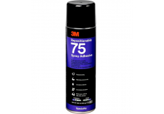 Lepidlo ve spreji 3M 75 transparentní 500 ml