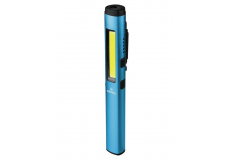 Multifunkční LED COB baterka 5 W + UV + laser, USB nabíjení BERG