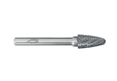 Stromečková fréza se zaoblenou hlavou z tvrdokovu 6 x 18 x 6 mm MOST STANDARD RBF tvar F
