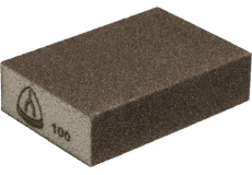 Brusná čtyřstranná houba 70 x 100 x 25 mm zrnitost 100 SK 500 Klingspor