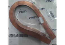 Lamelová měděná propojka 475 x 35 mm, rozteč otvorů 22 mm, LP-278