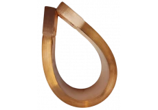 Lamelová měděná propojka 525 x 50 mm, rozteč otvorů 30 mm