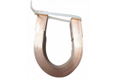 Lamelová měděná propojka 275 x 35 mm, rozteč otvorů 22 mm, LP-221