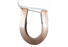 Lamelová měděná propojka 275 x 35 mm, rozteč otvorů 22 mm, LP-221