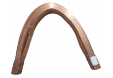 Lamelová měděná propojka 525 x 35 mm, rozteč otvorů 22 mm,  LP-256