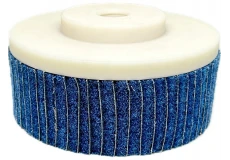 Čistící kotouč 6RL 150 x 75/50 x 25 mm 2xA zrnitost ZA60P/ZAR Fine Dapecom, dvouřadý levotočivý