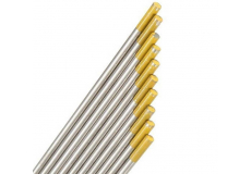 Wolframová elektroda 2,4 x 175 mm lantánovaná WLa 15 TIG Abicor Binzel zlatá