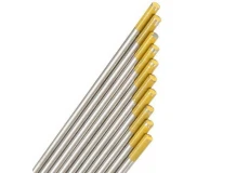 Wolframová elektroda 2,4 x 175 mm lantánovaná WLa 15 TIG Abicor Binzel zlatá