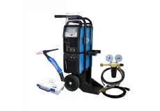 Set svářečka Pontig 320 LCD AC/DC MOST s chladící jednotkou a vozíkem + hořák a startovací sada, RV