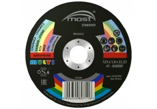 Řezný kotouč 125 x 1,0 x 22,23 mm MOST Standard MULTI typ 41