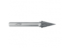 Kuželová špičatá fréza z tvrdokovu 12 x 25 x 6 mm MOST STANDARD  SKM tvar M