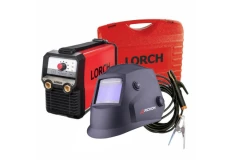 Svařovací set svářečka MicorStick 160 Lorch BasicPlus + svařovací kabely, kukla a kufr